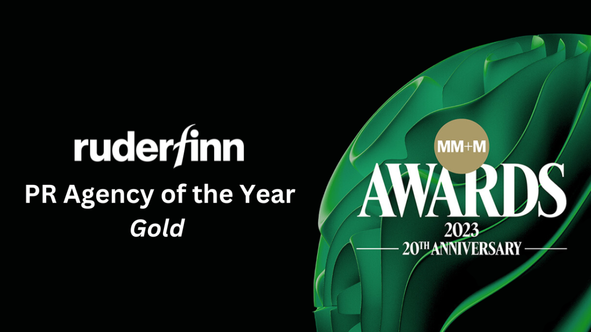 Ruder Finn Named PR Agency of the Year at Medical Marketing & Media Awards 2023