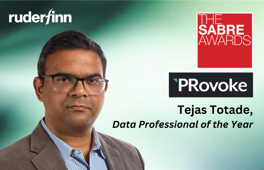 Ruder Finn’s Tejas Totade Named Data Professional of the Year by PRovoke Media