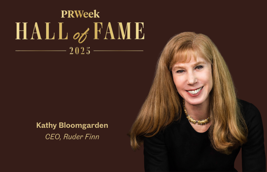PRWeek Honors Kathy Bloomgarden as a 2025 PRWeek Hall of Fame Inductee